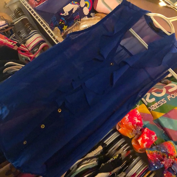 Blue with gold buttons. - Picture 5 of 8